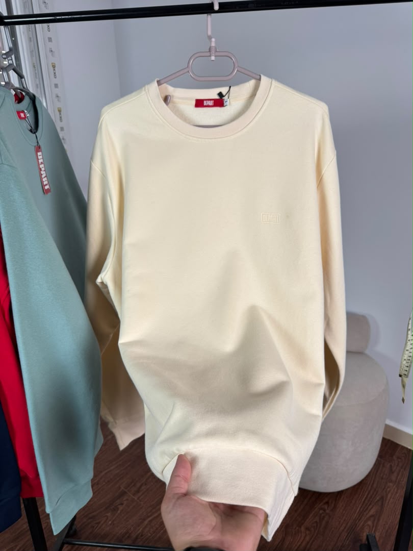 Original Depart sweatshirt pastel yellow