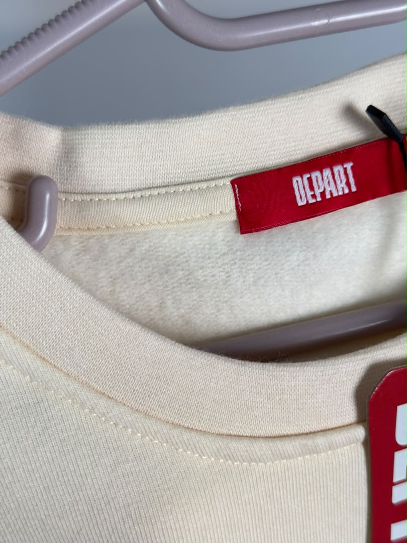 Original Depart sweatshirt pastel yellow