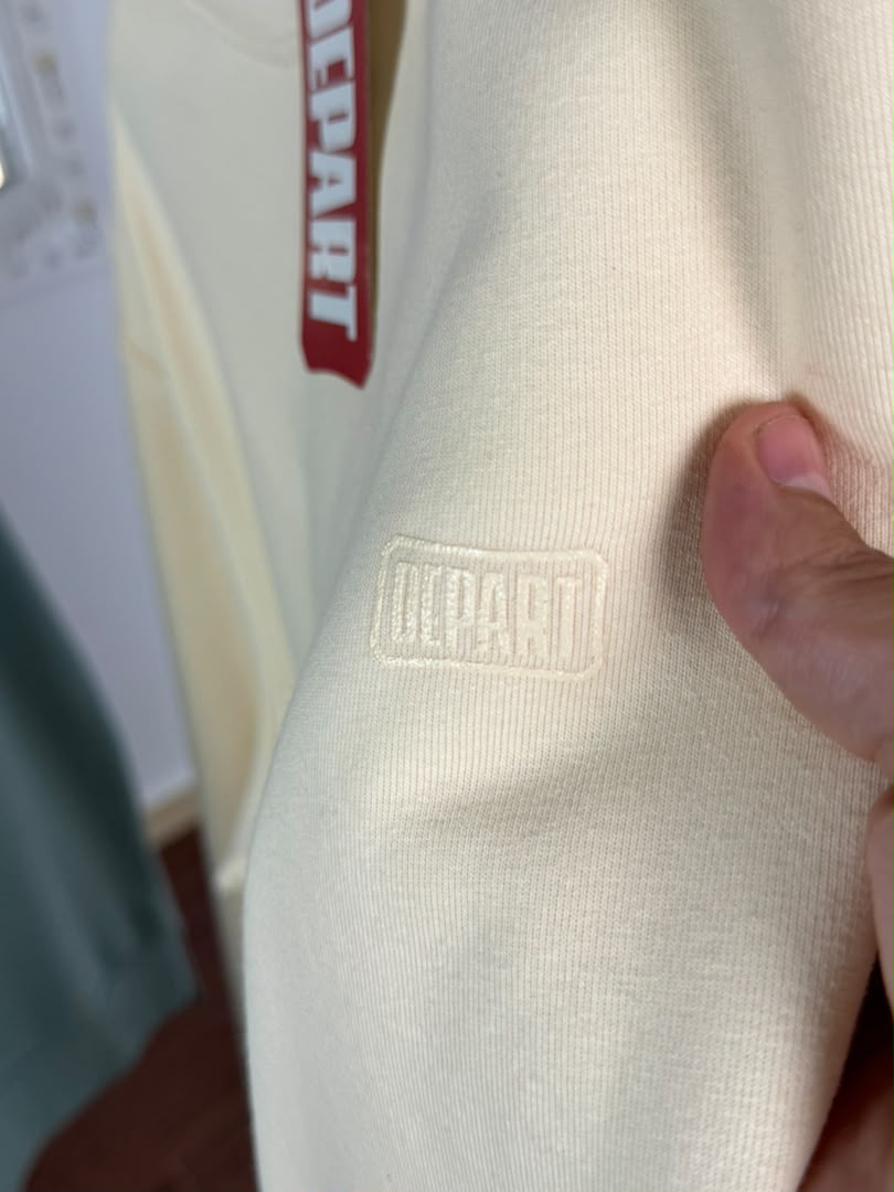 Original Depart sweatshirt pastel yellow