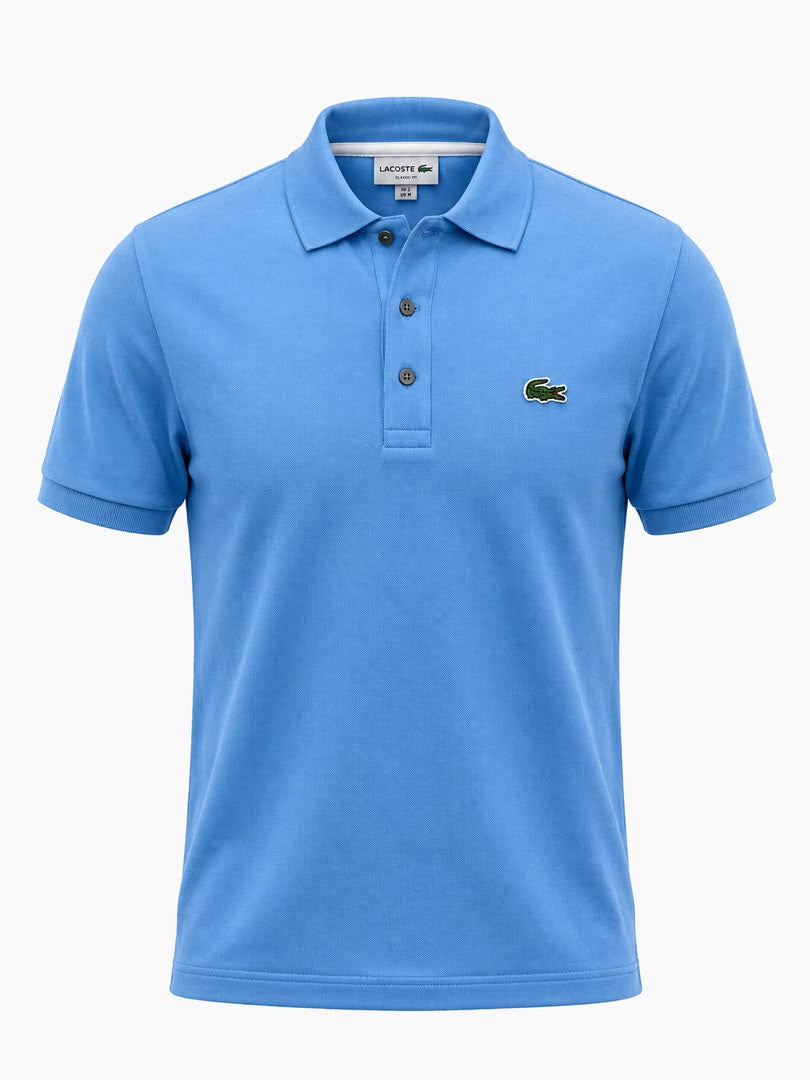 Polo Lacoste bleu clair
