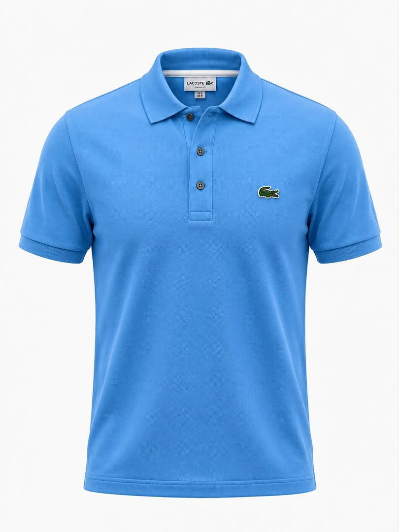 Polo lacoste  bleu ciel