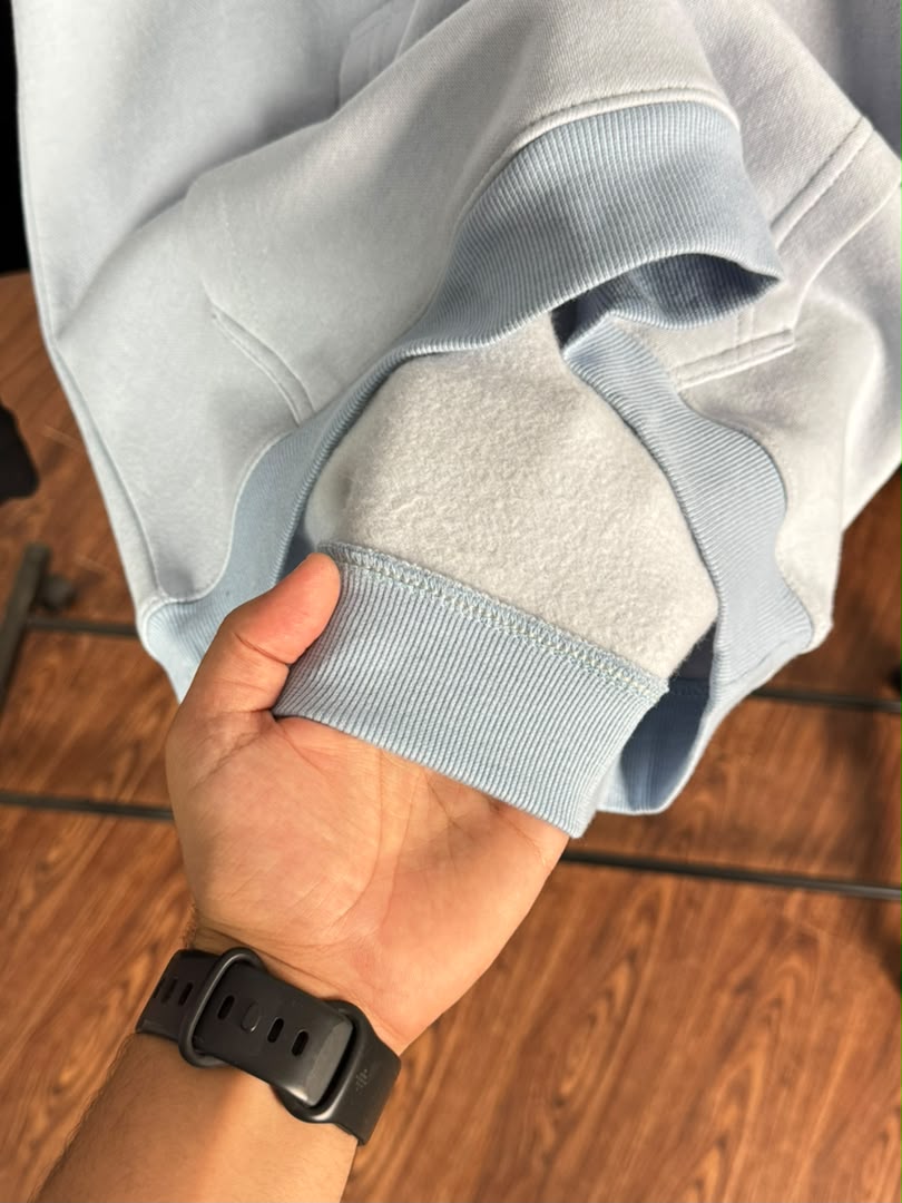 Hoody Stone Island bleu ciel