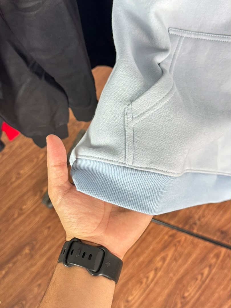 Hoody Stone Island bleu ciel