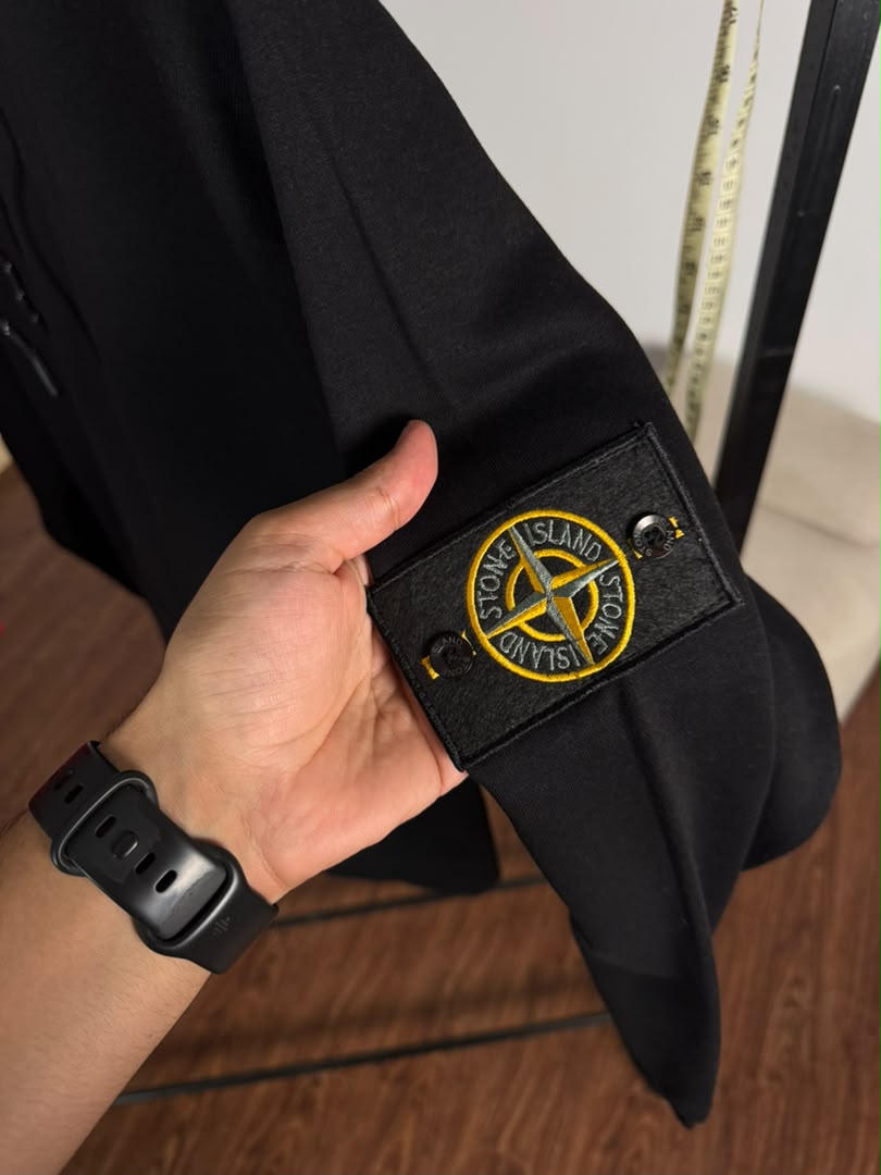 Hoody Stone Island noir