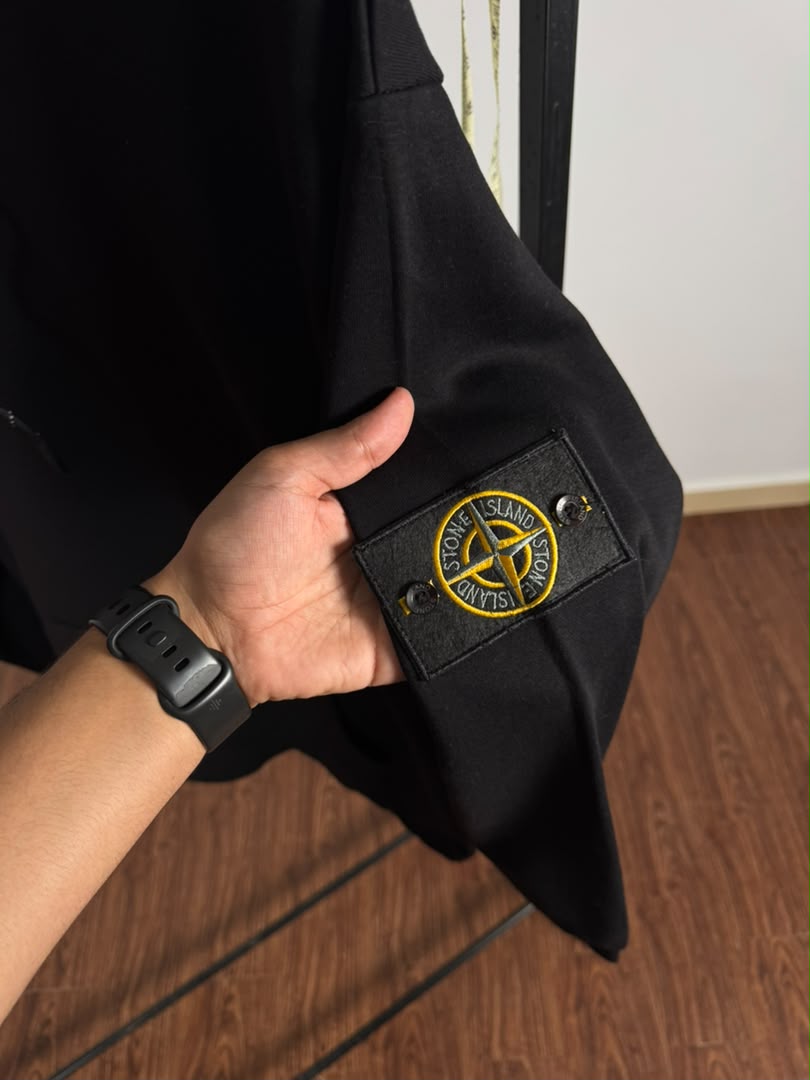 Hoody Stone Island noir