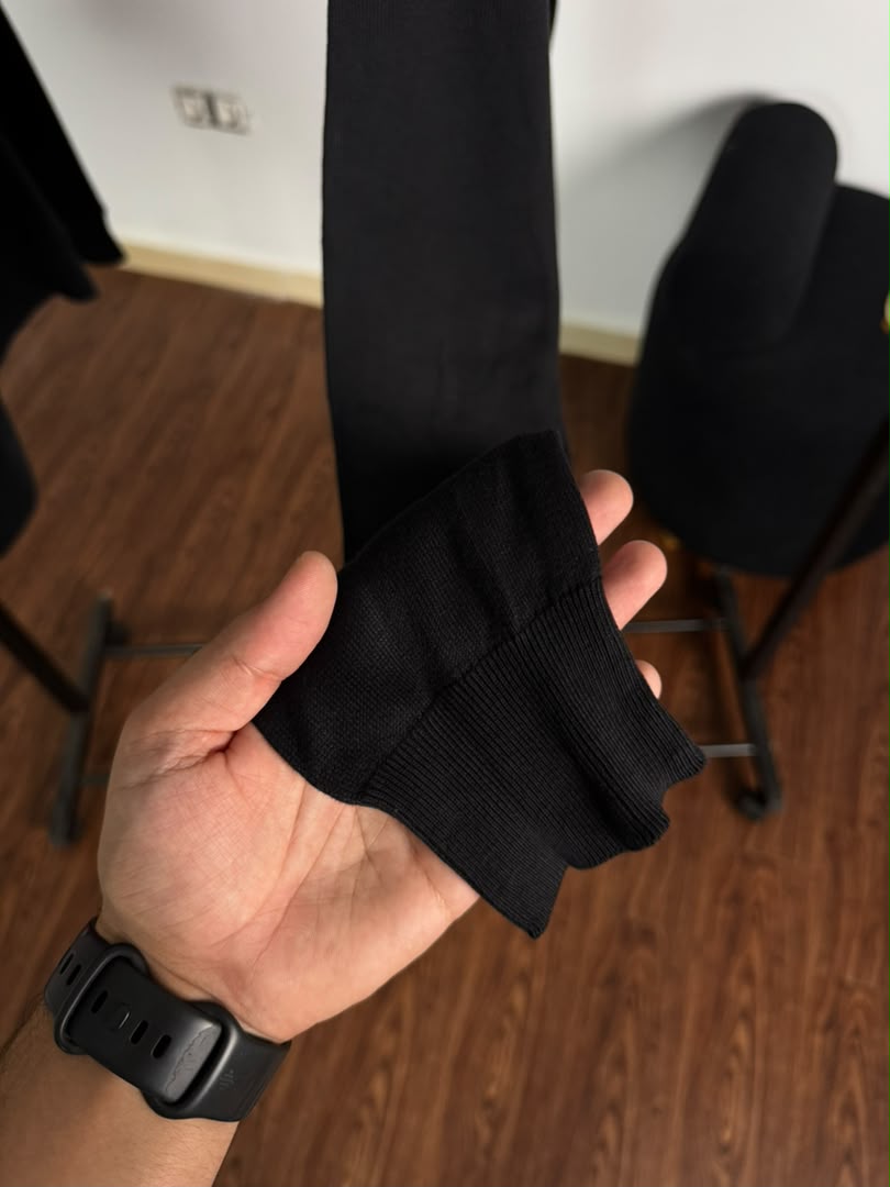 Pull col V Ralph Lauren — Noir (Original)