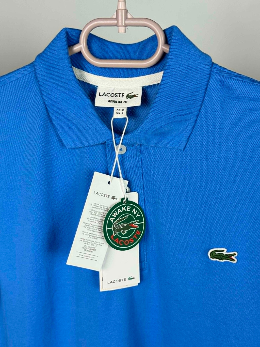 Polo lacoste 1  bleu roi