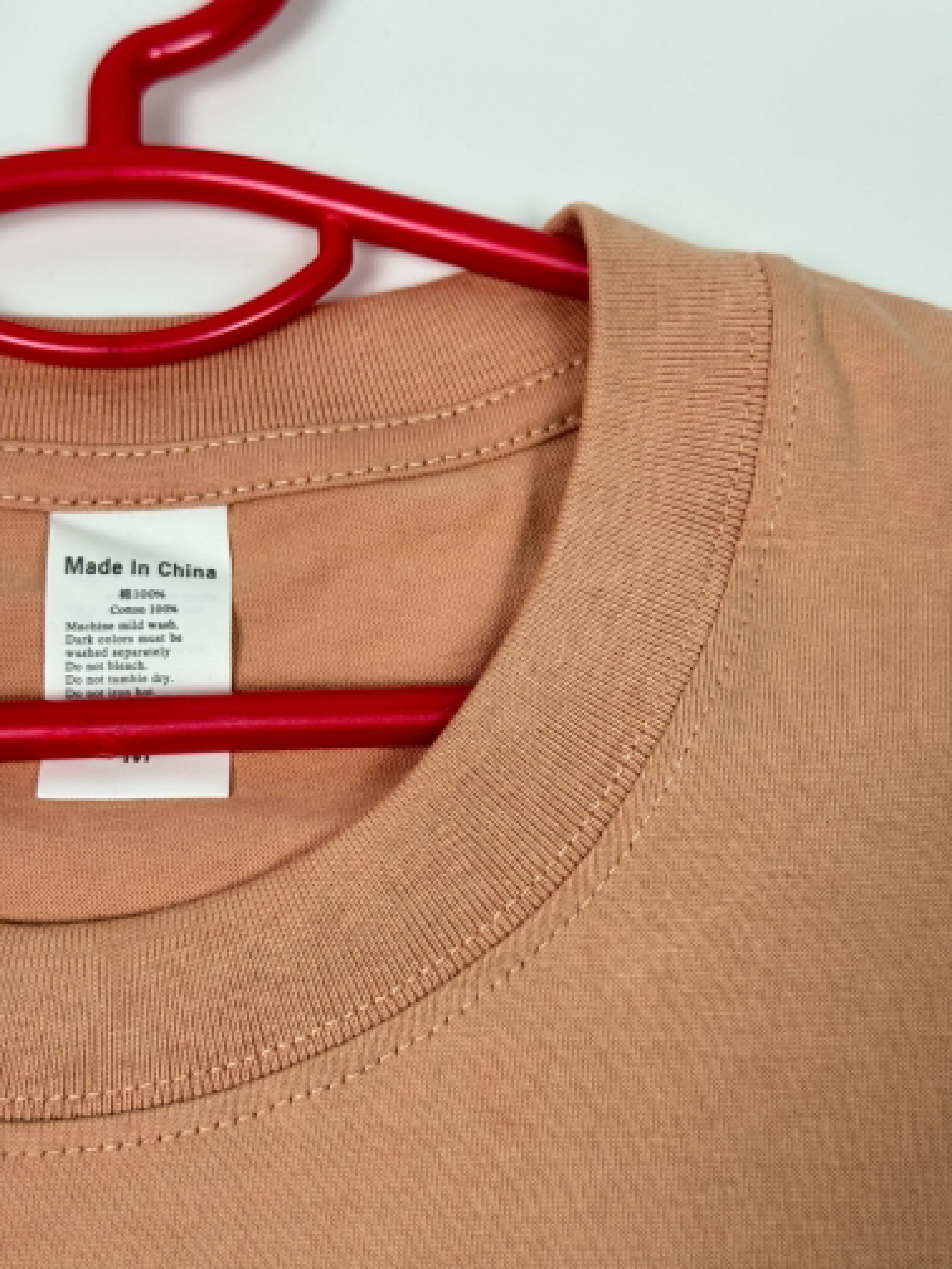 Semi Oversize shrimp pink shirt (crevette)