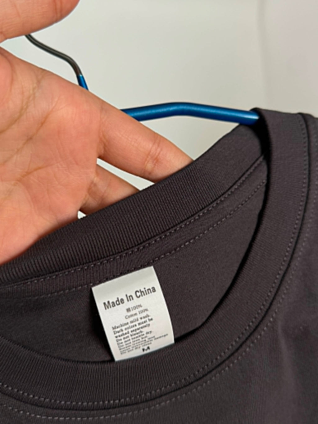 Semi Oversize grey shirt (gris)