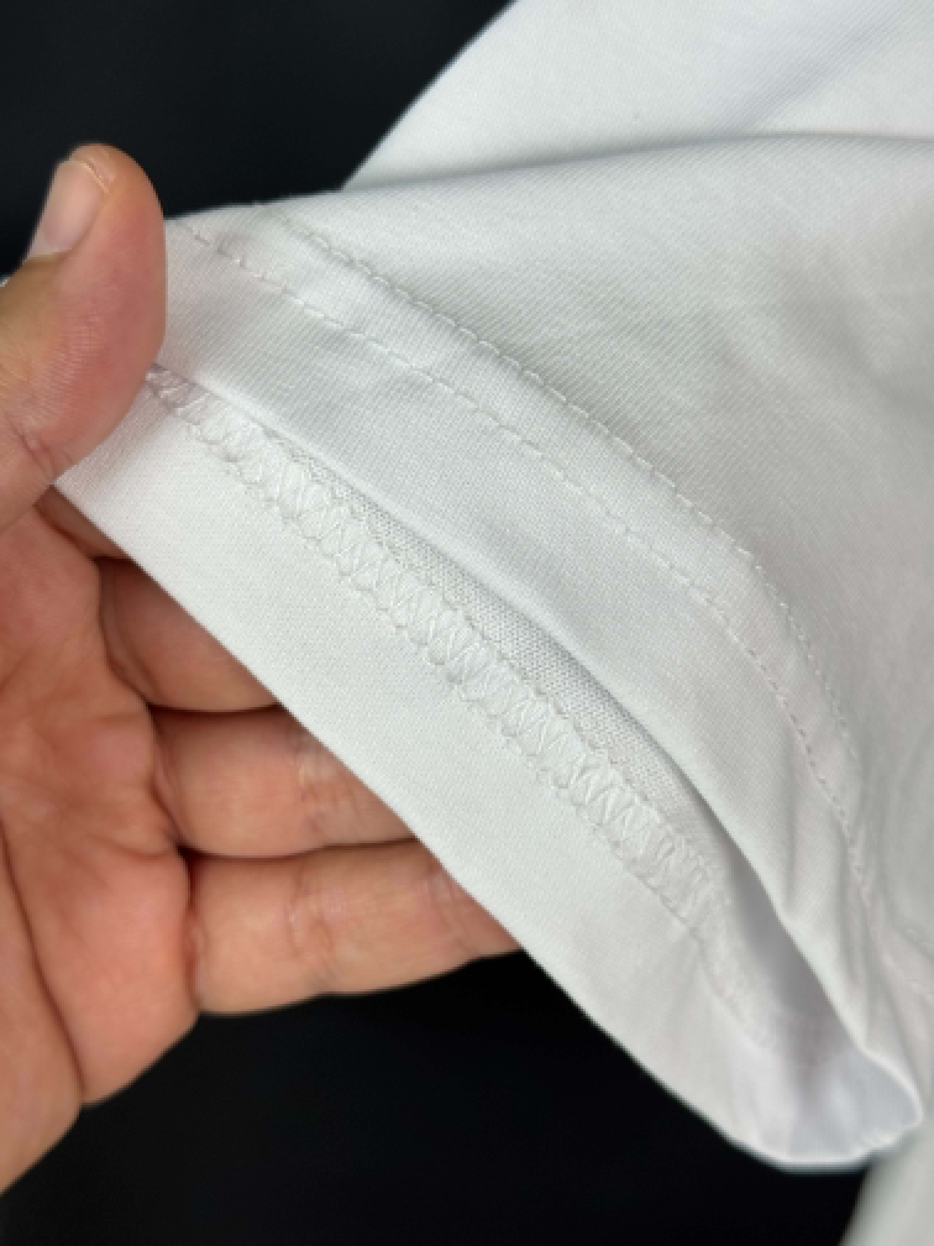 Regular fit white shirt (blanc)