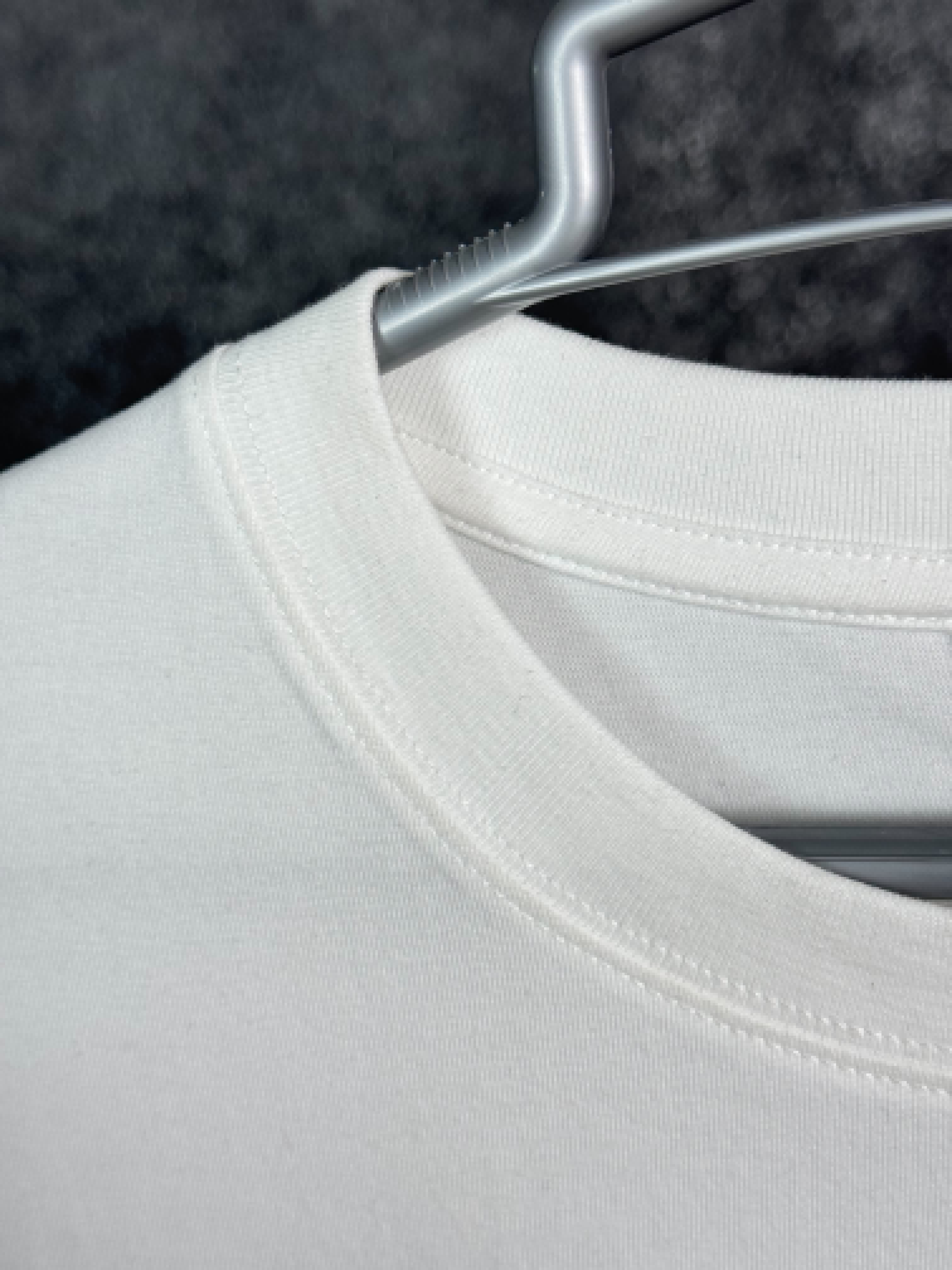 Semi Oversize white shirt (blanc)