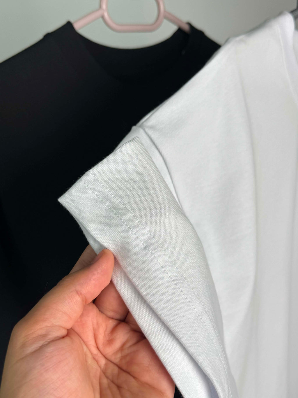 Oversize plus white shirt "PREMIUM" (blanc)