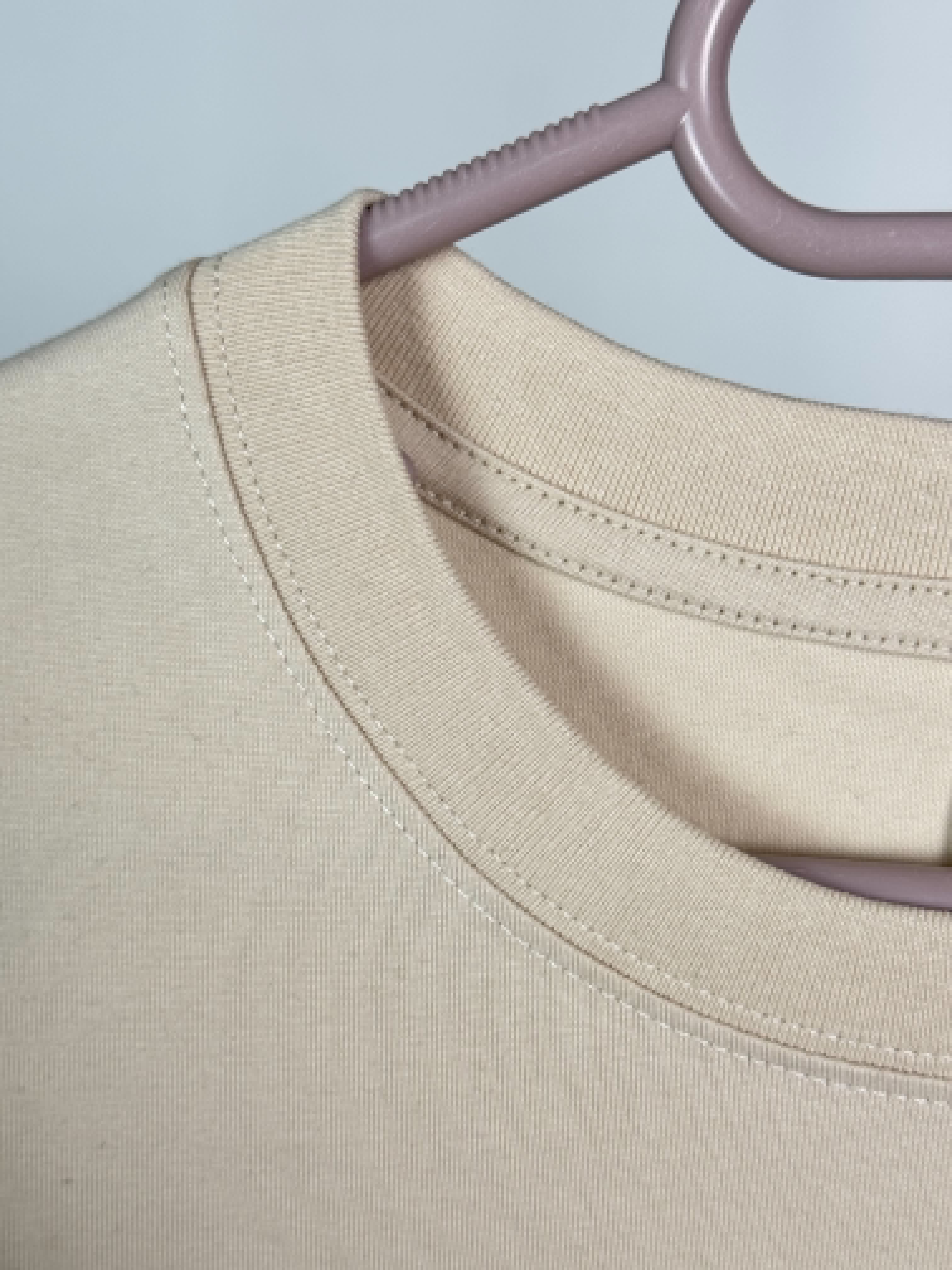 Semi Oversize cream shirt (beige)