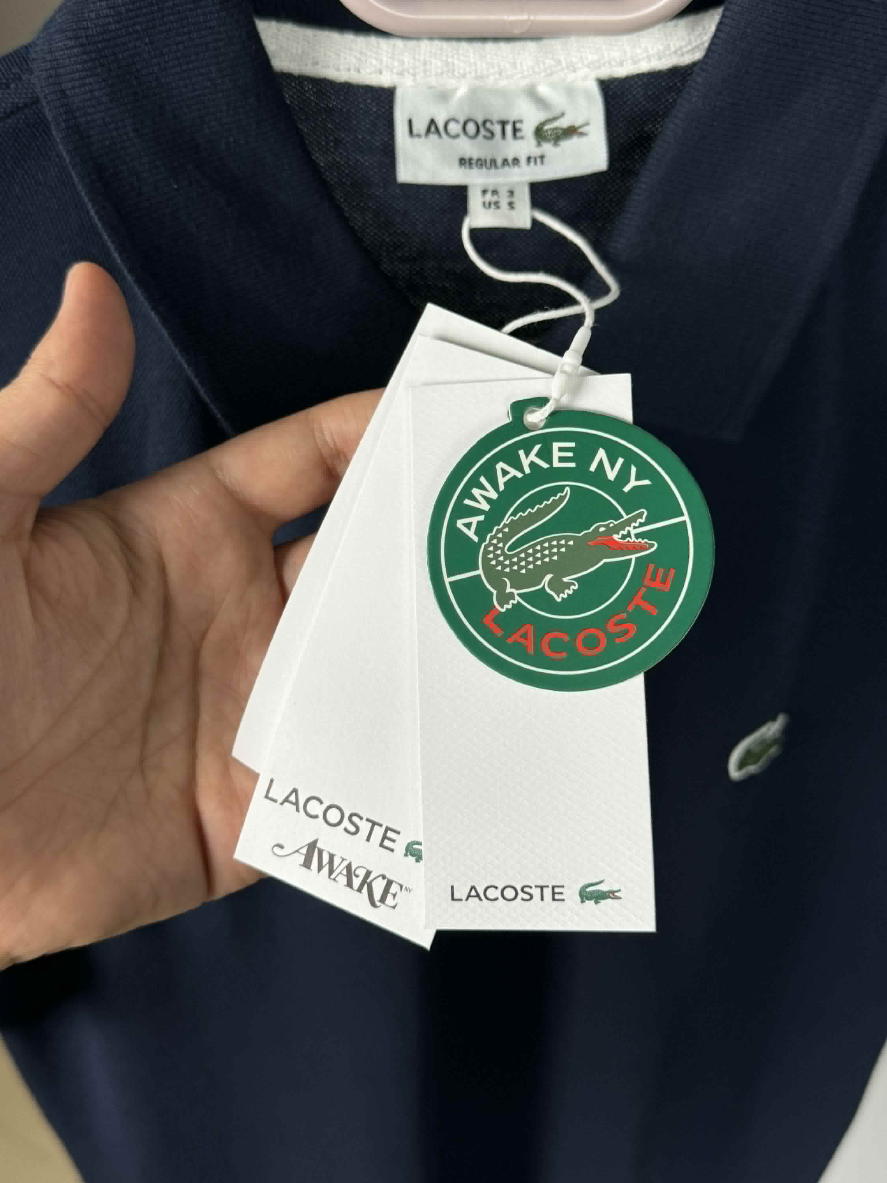 Polo lacoste 1  bleu marine