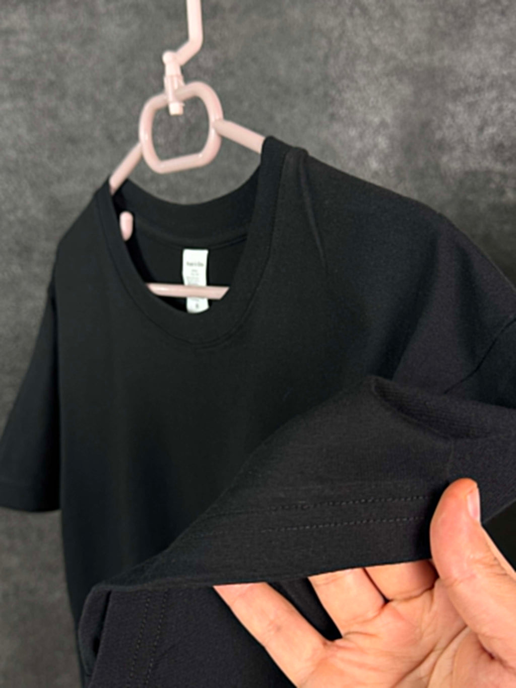 Semi Oversize black shirt (noir)