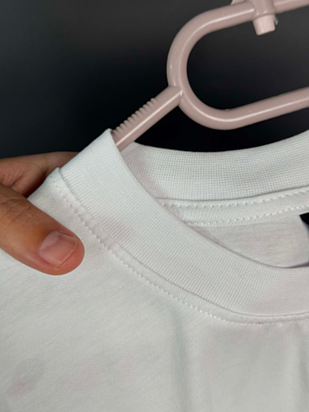 Regular fit white shirt (blanc)