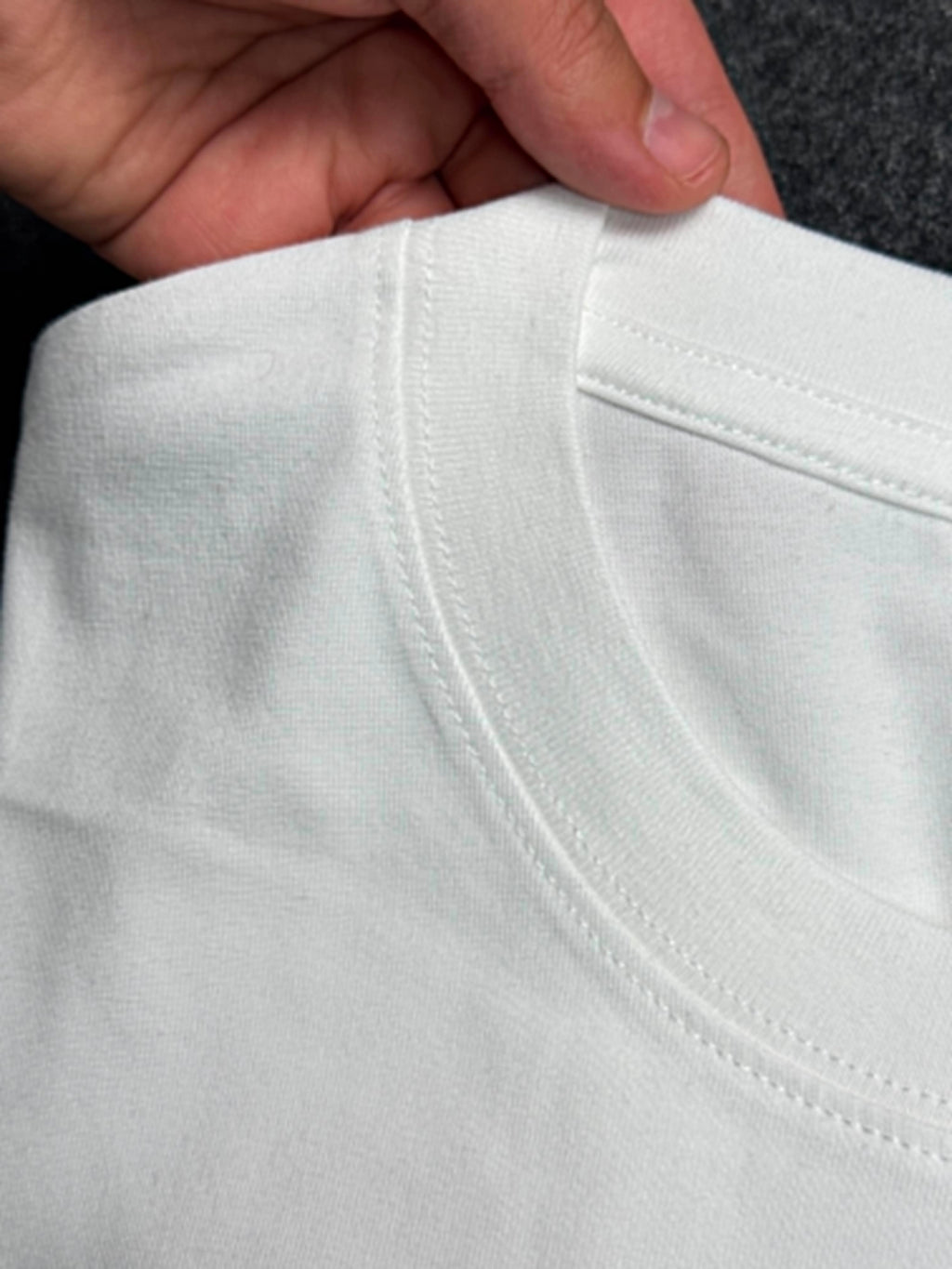 Semi Oversize white shirt (blanc)