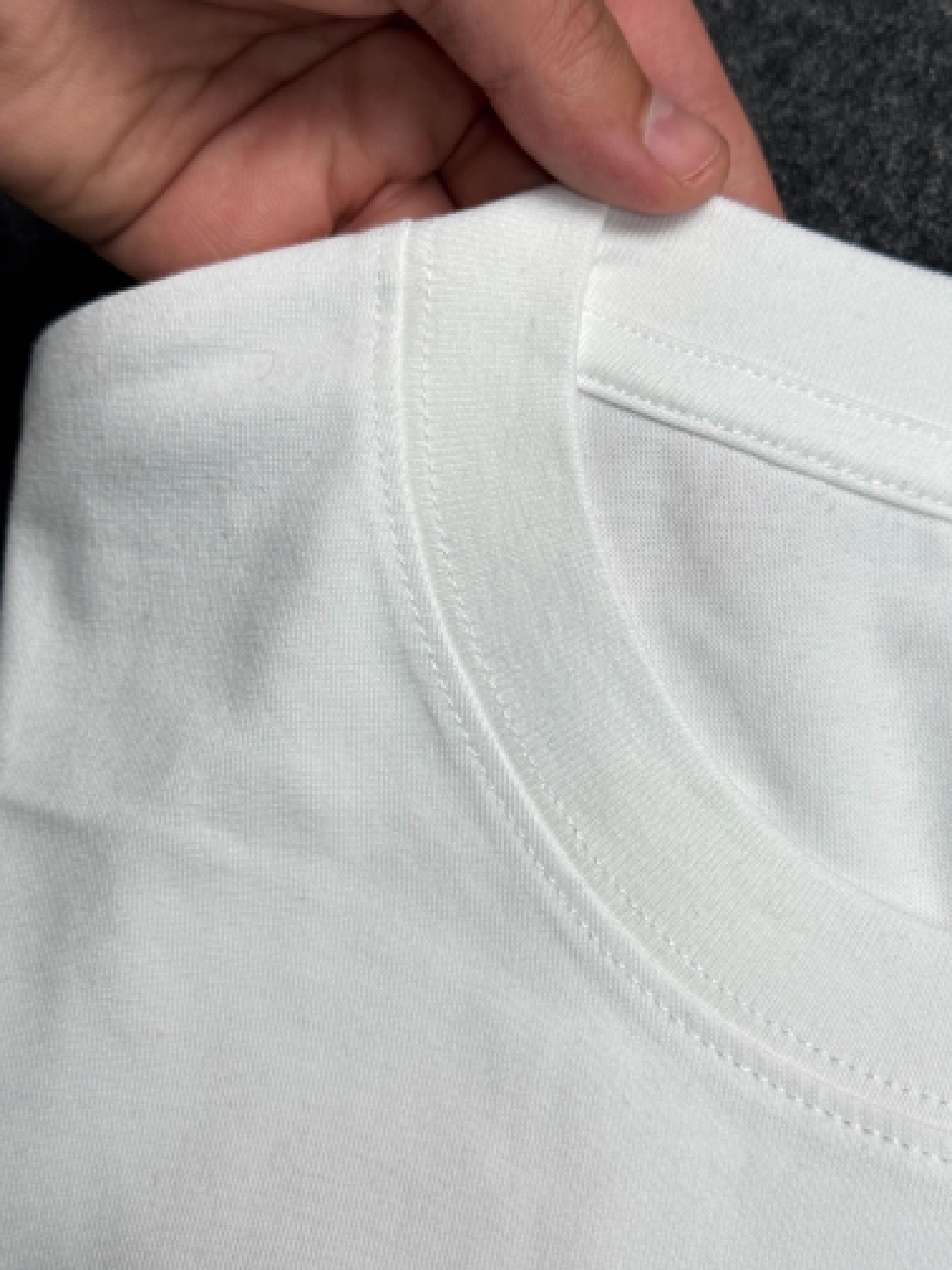 Semi Oversize white shirt (blanc)