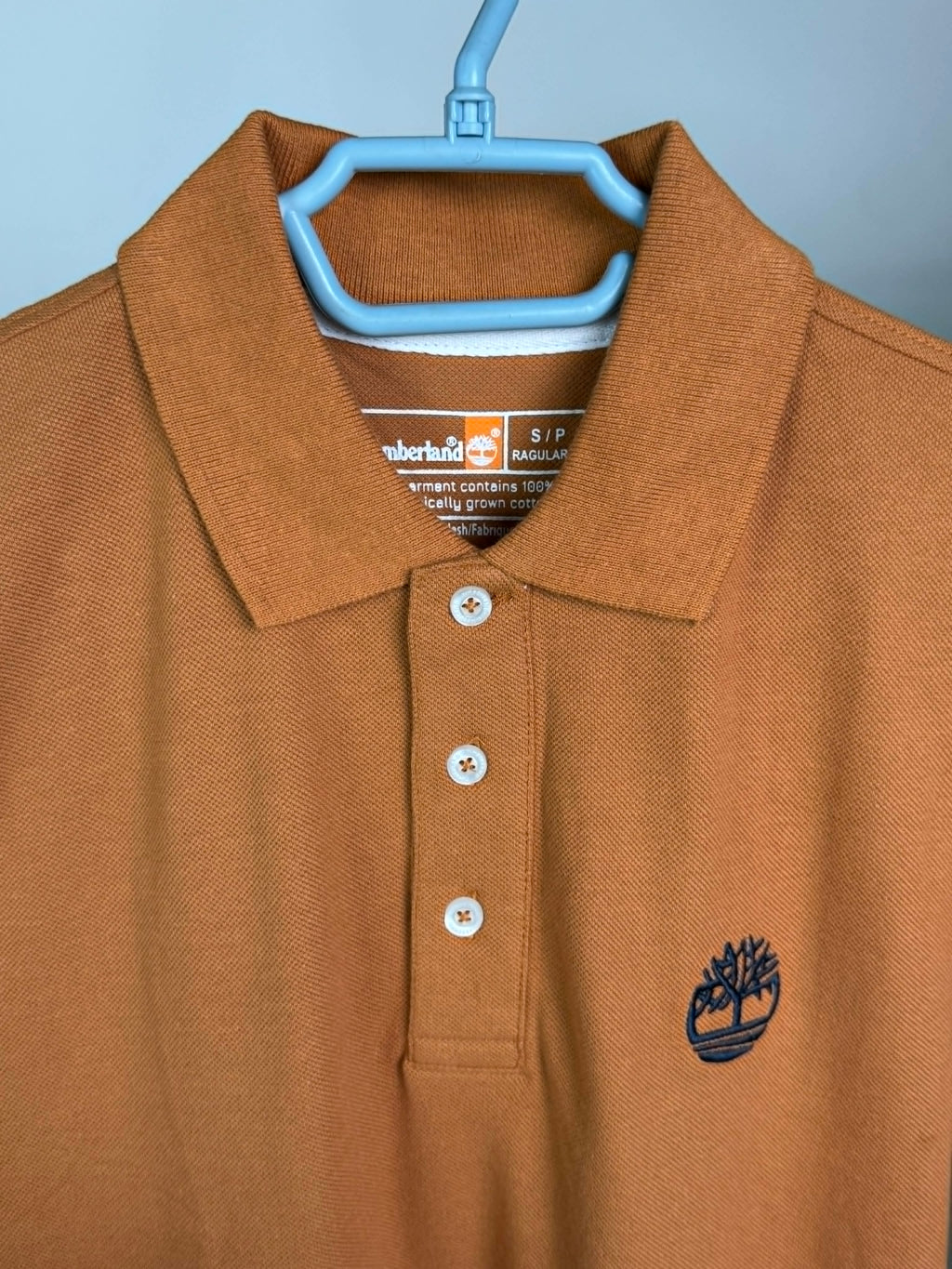 Timberland polo shirt camel