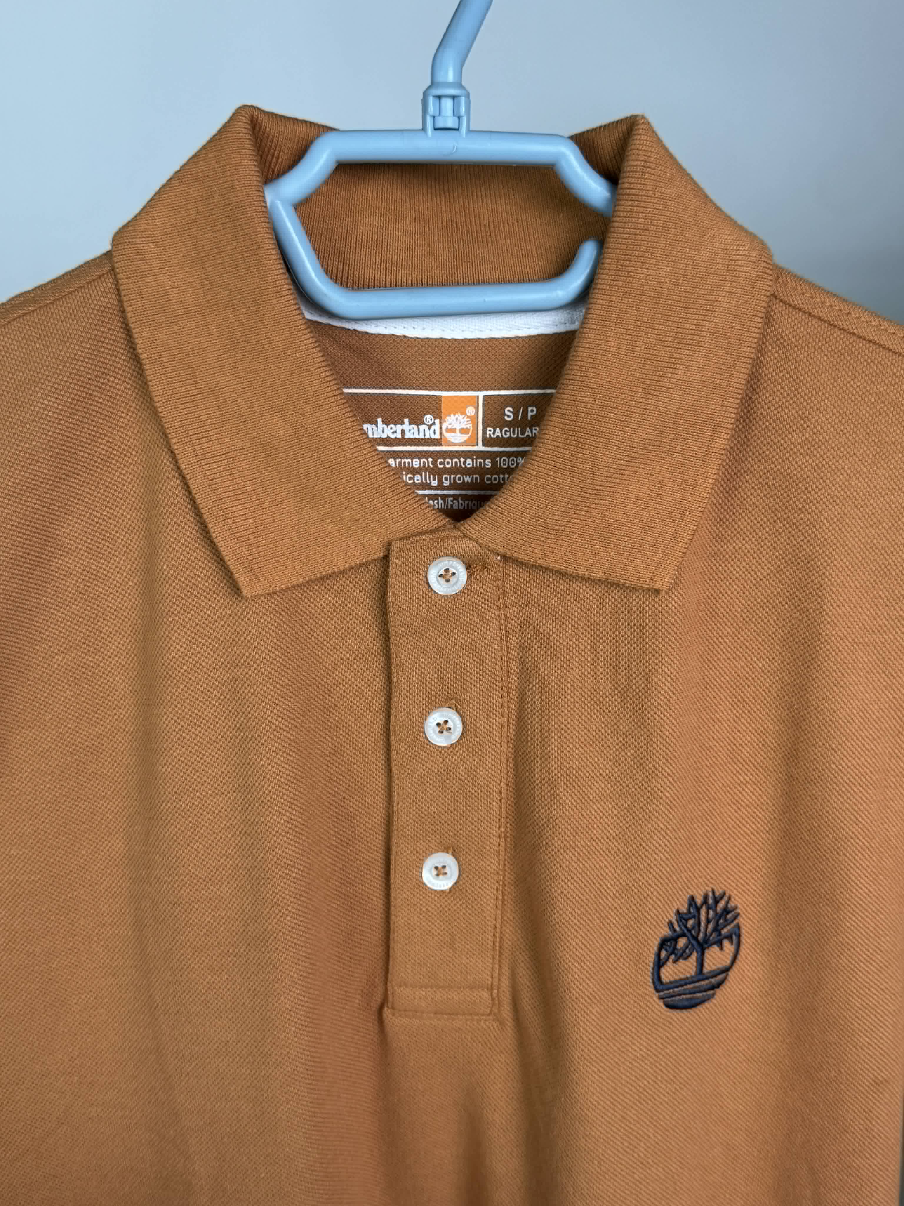 Timberland polo shirt camel