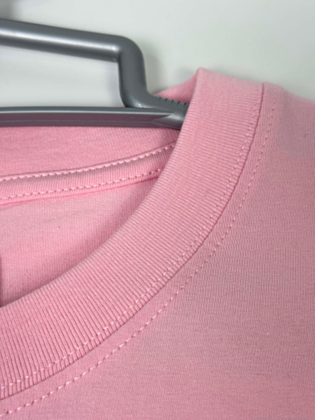 Semi Oversize baby pink shirt (rose claire)