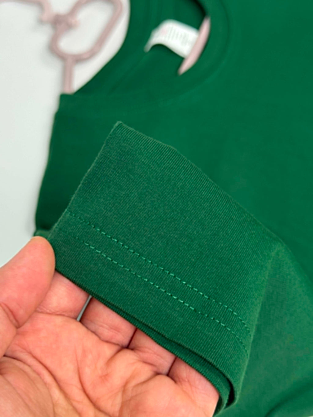 Semi Oversize bottle green shirt (vert bouteille)