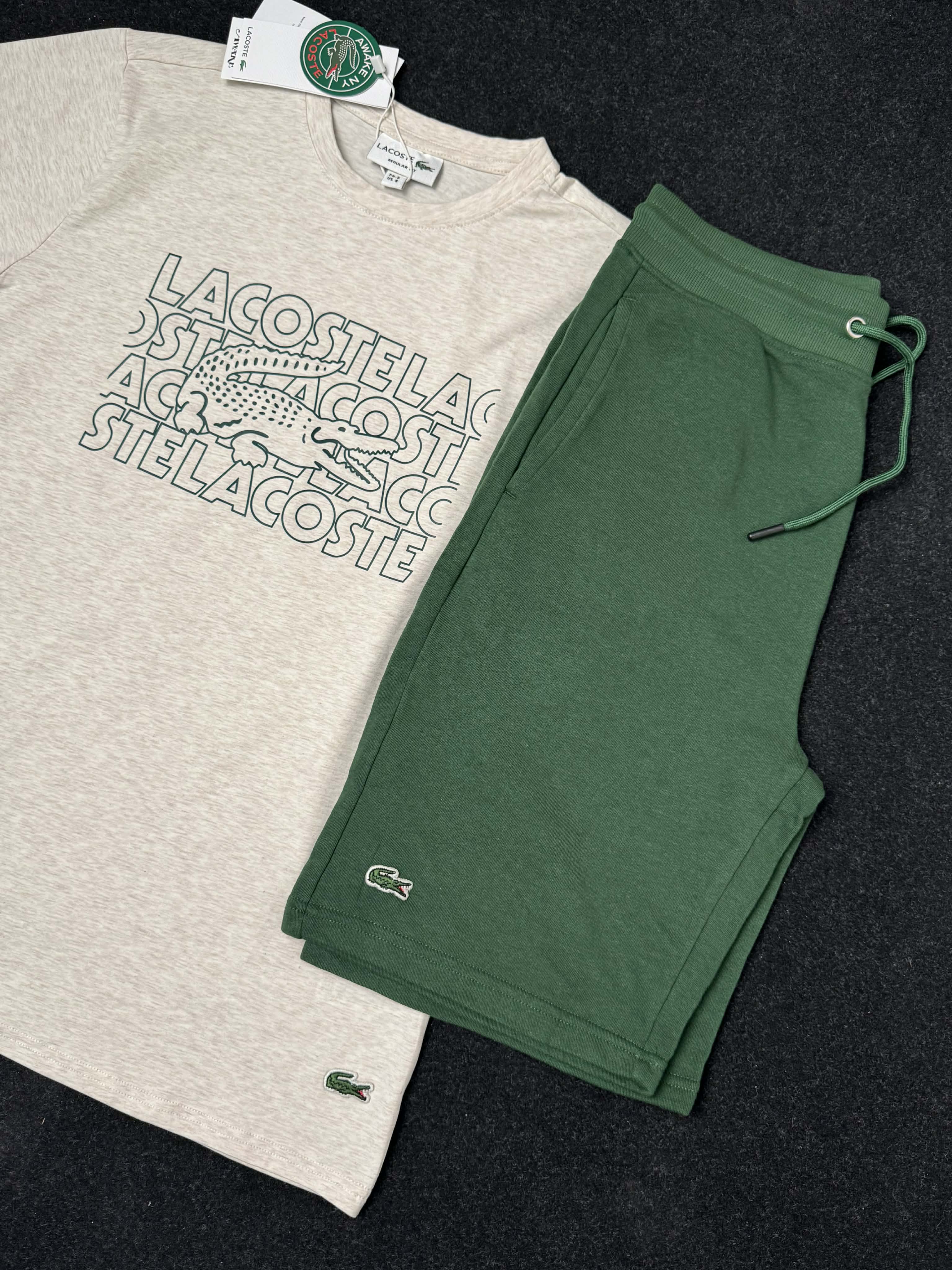 Lacoste ensemble beige