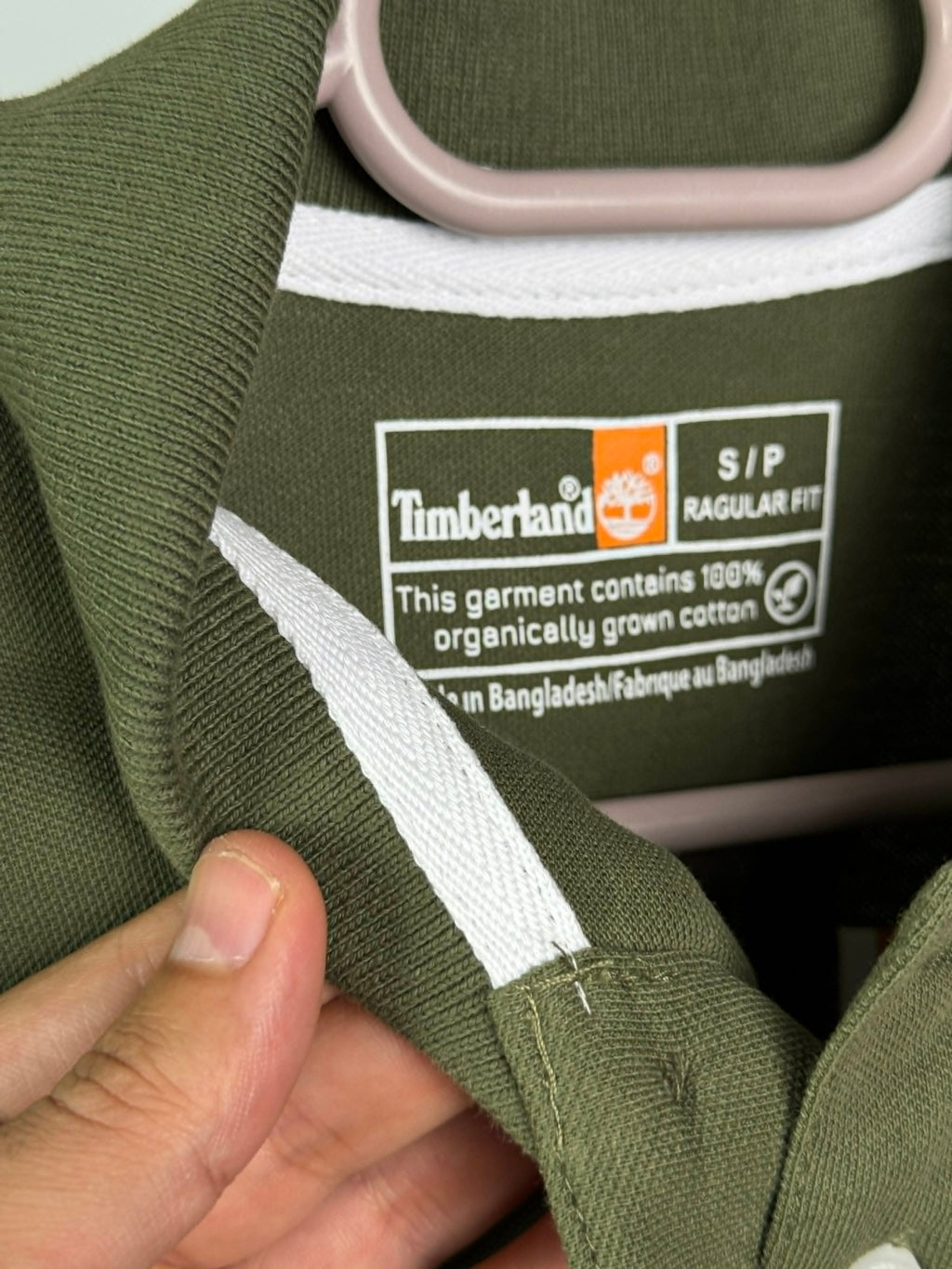 Timberland polo shirt green