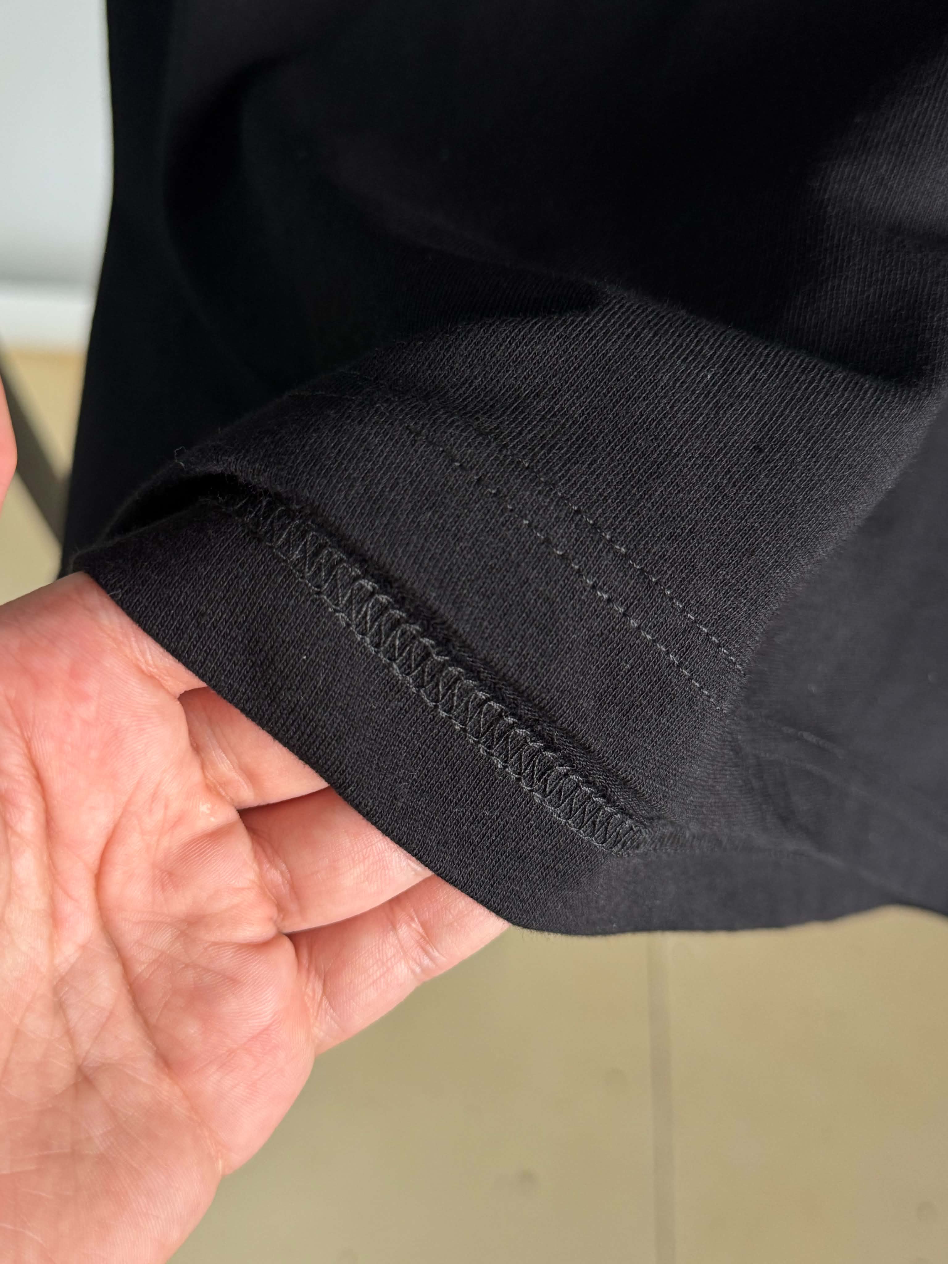 Oversize plus black shirt "PREMIUM" (noir)