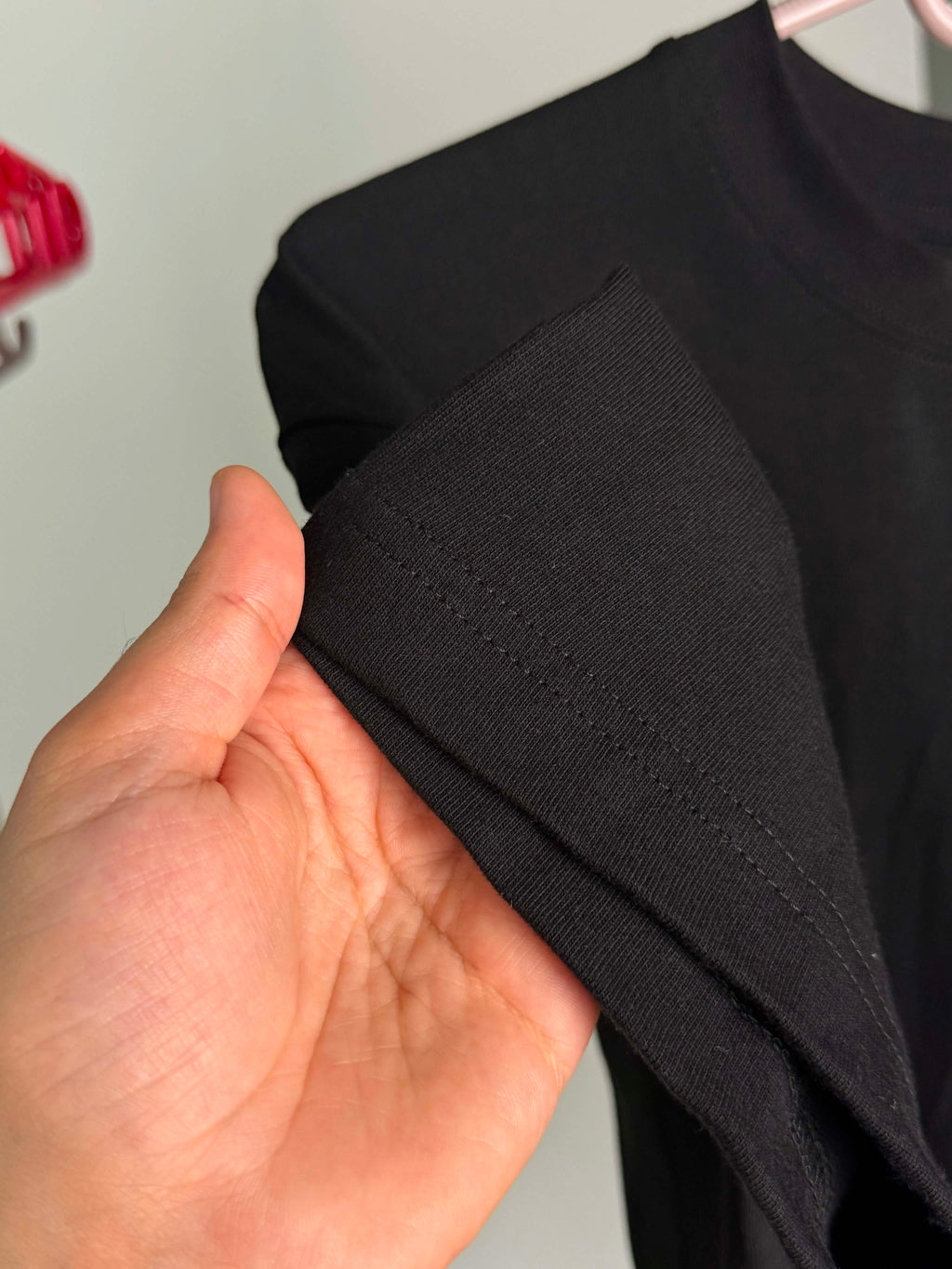 Oversize plus black shirt "PREMIUM" (noir)