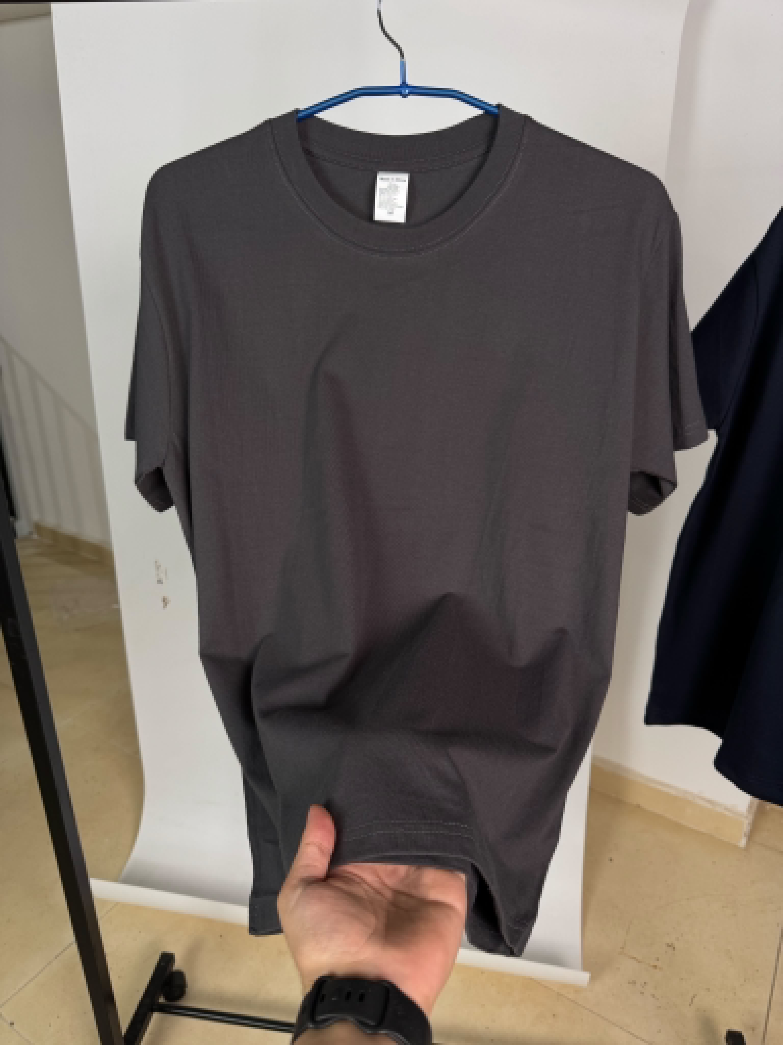 Semi Oversize grey shirt (gris)