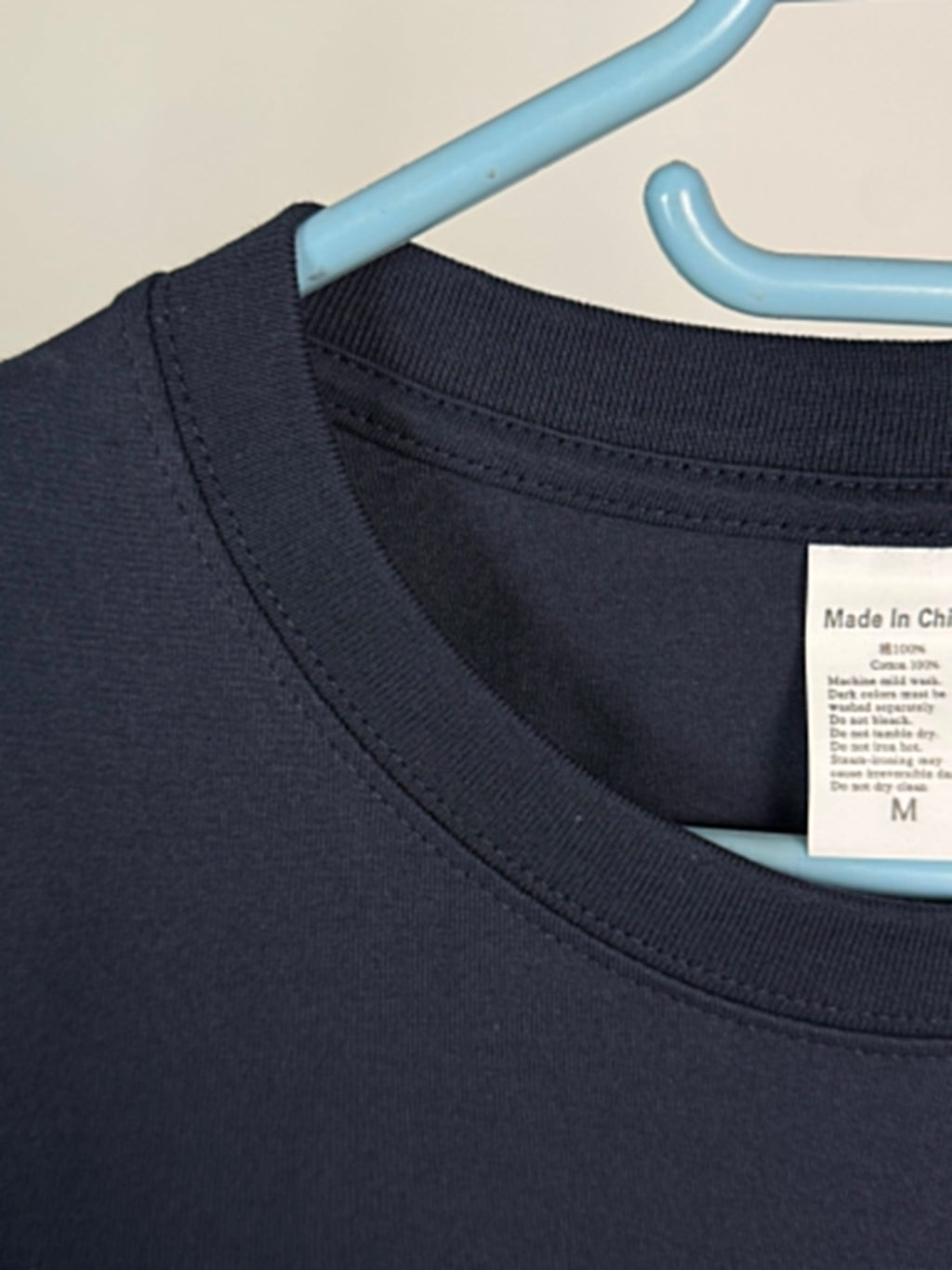 Semi Oversize navy shirt (bleu)