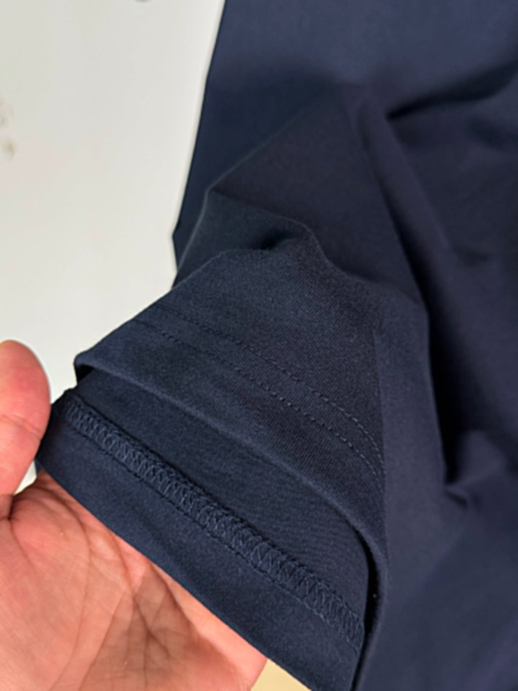 Semi Oversize navy shirt (bleu)