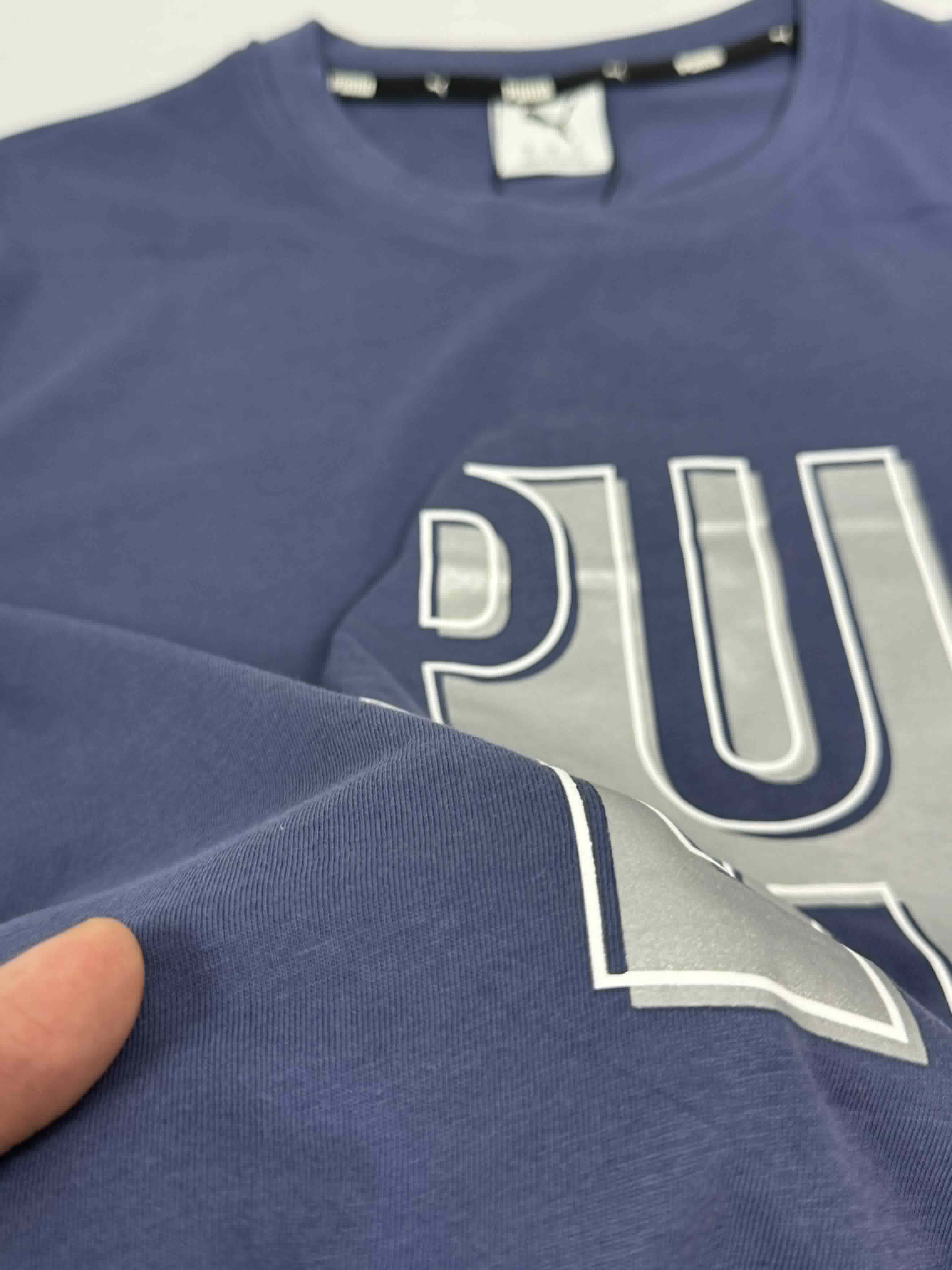 puma t-shirt bleu