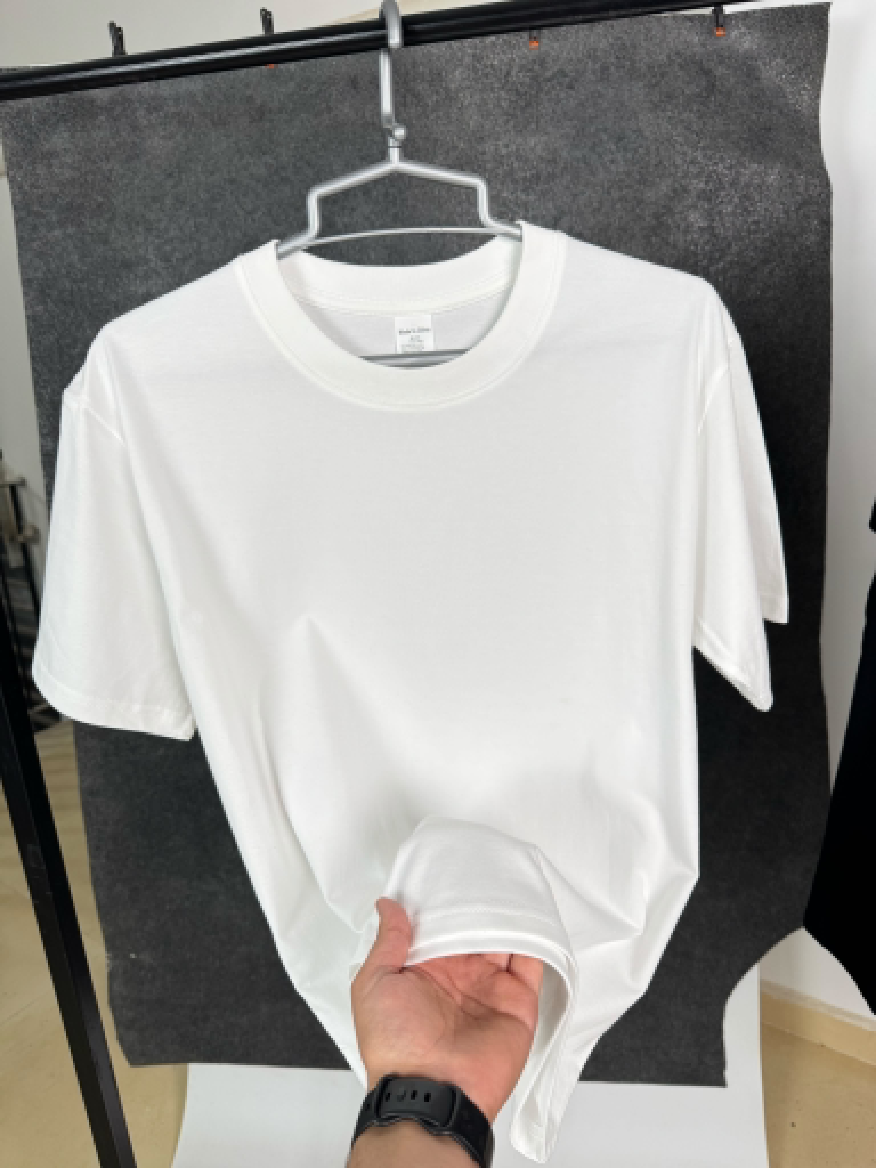 Semi Oversize white shirt (blanc)
