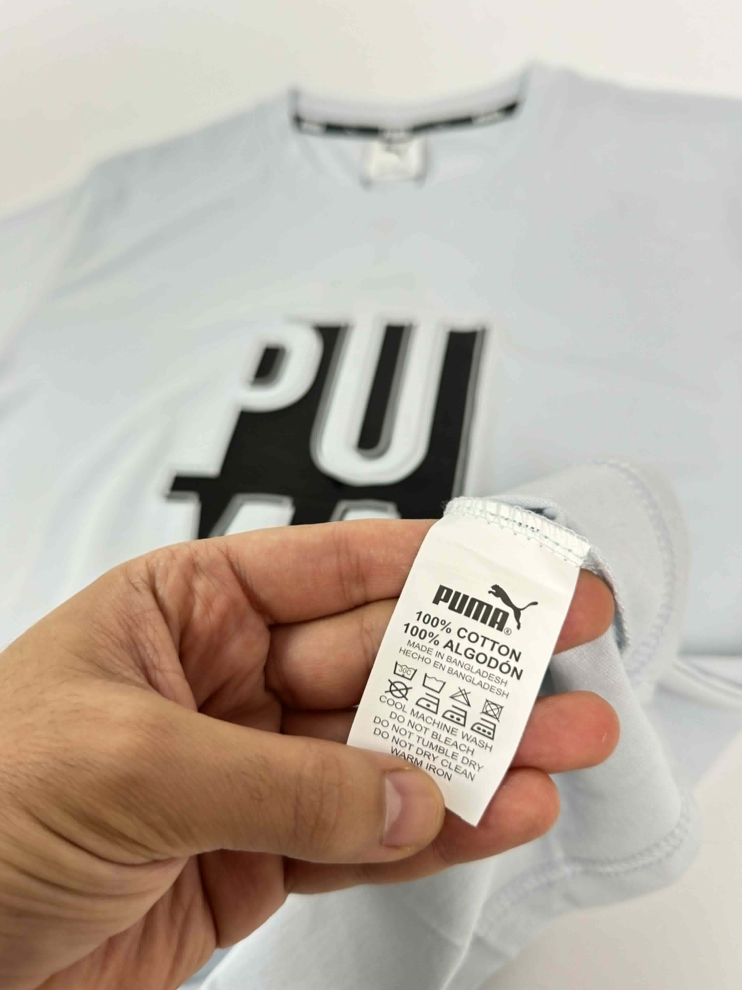 puma t-shirt bleu ciel